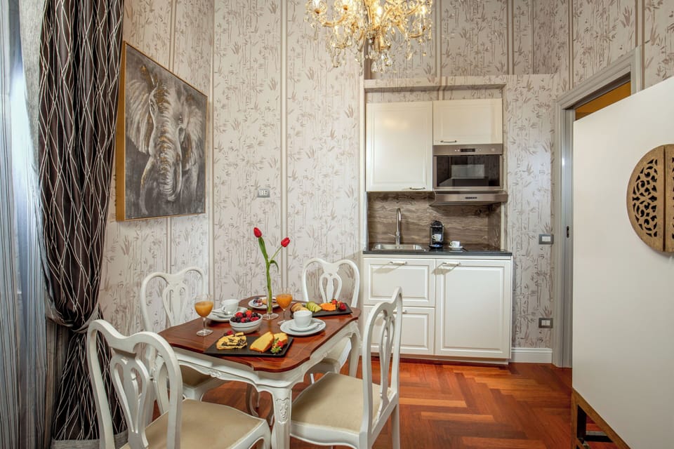 Premium One Bedroom Apartment | Living area | 40-inch TV with satellite channels
