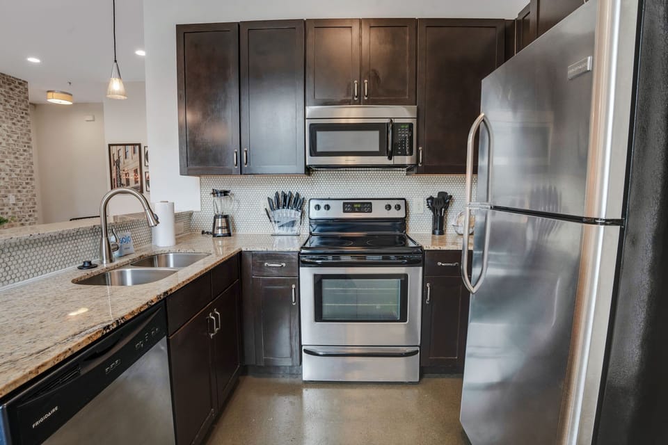 Fully equipped kitchen
