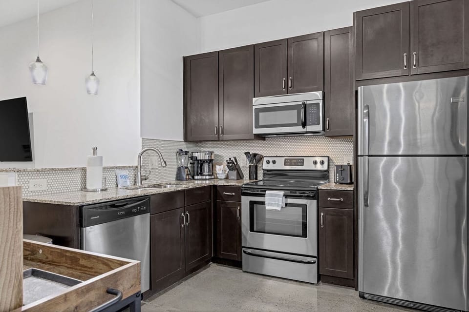 Fully equipped kitchen