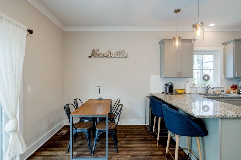 Dining table with seating for 4