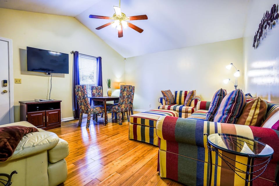 Living room with Smart TV