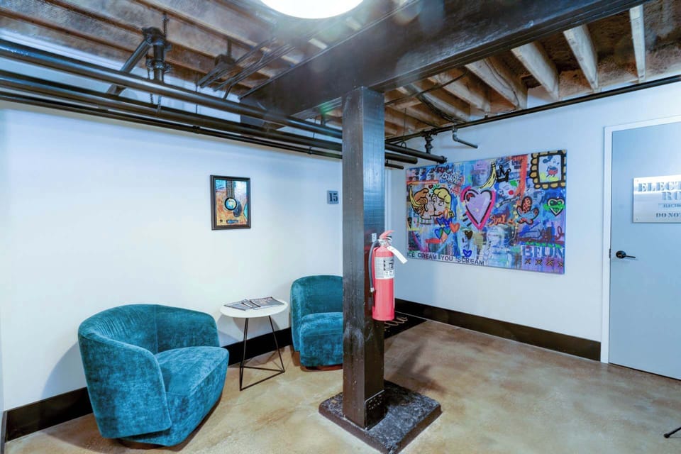 Communal seating area