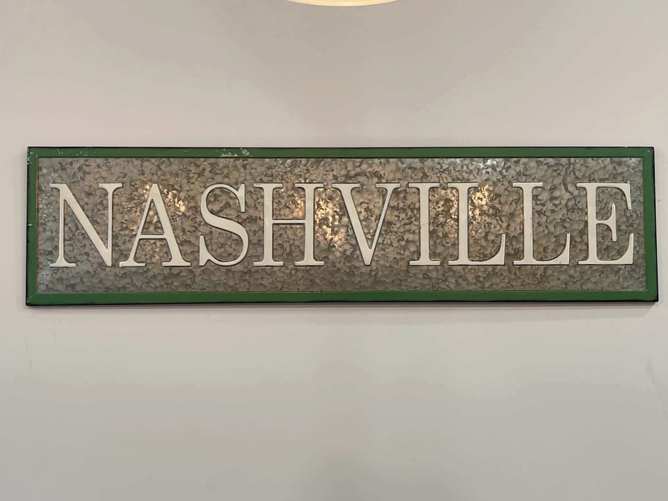 Welcome to Nashville!