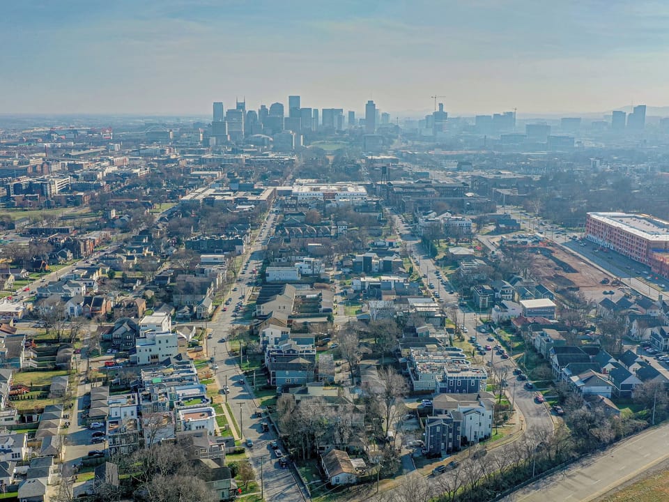 Aerial proximity to downtown