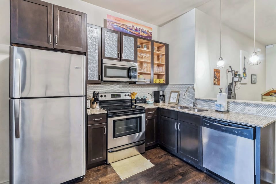 Fully equipped kitchen