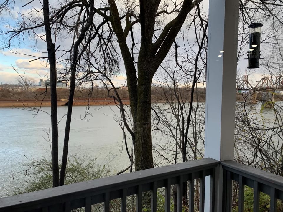 River view from balcony