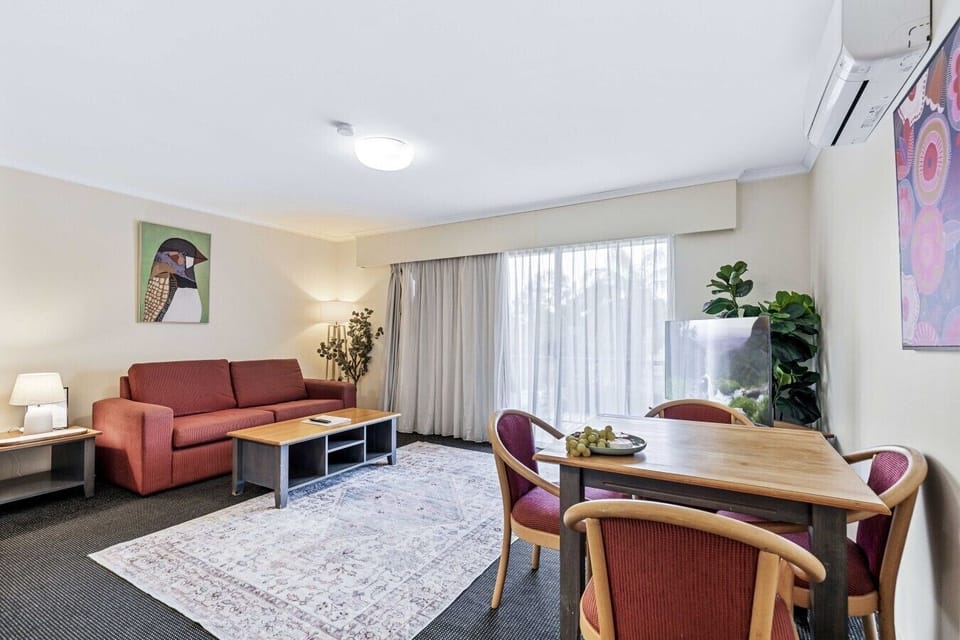 Grab a coffee and enjoy the light filled living space in the morning.