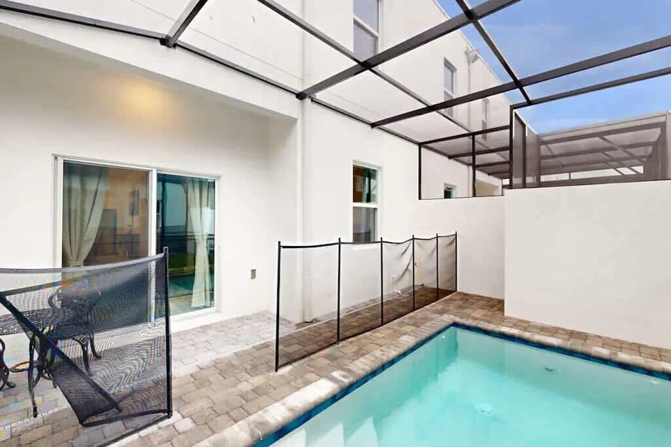 Dive into relaxation in the private, fully fenced pool – your own personal oasis.