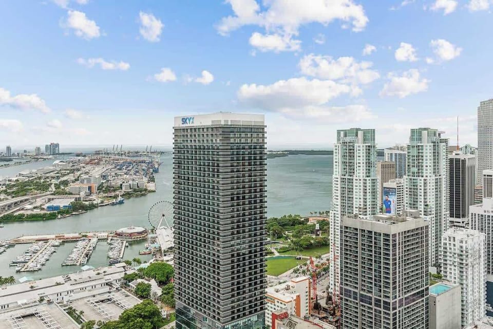 Stunning city and bay views from your sky-high condo—experience Miami from a whole new perspective!
