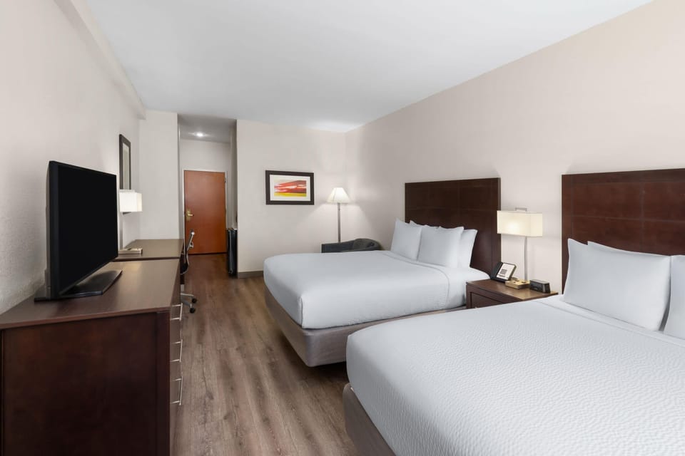 In-room safe, desk, blackout drapes, iron/ironing board
