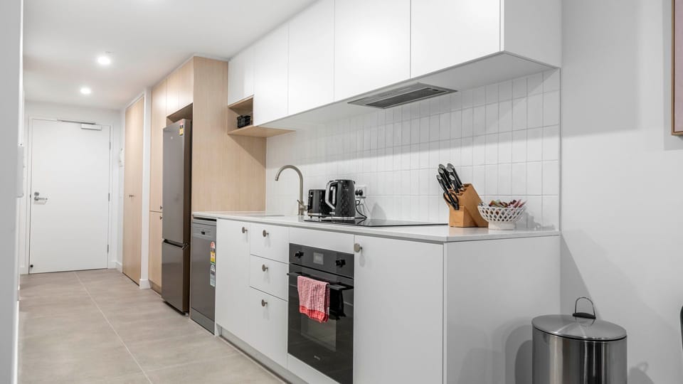 Neat and efficient kitchen area