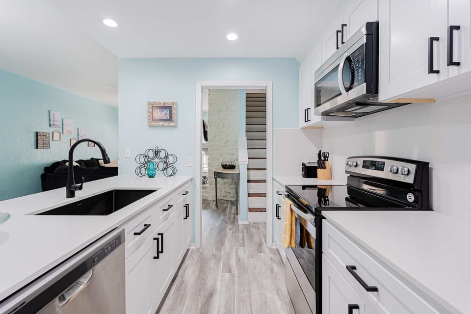 Fully equipped kitchen