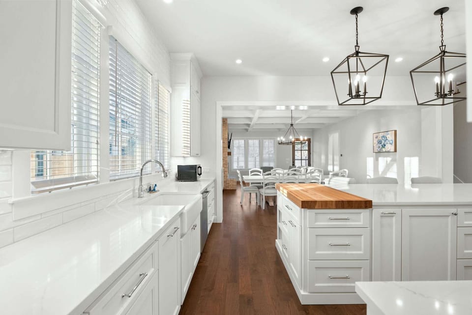 Fully equipped kitchen