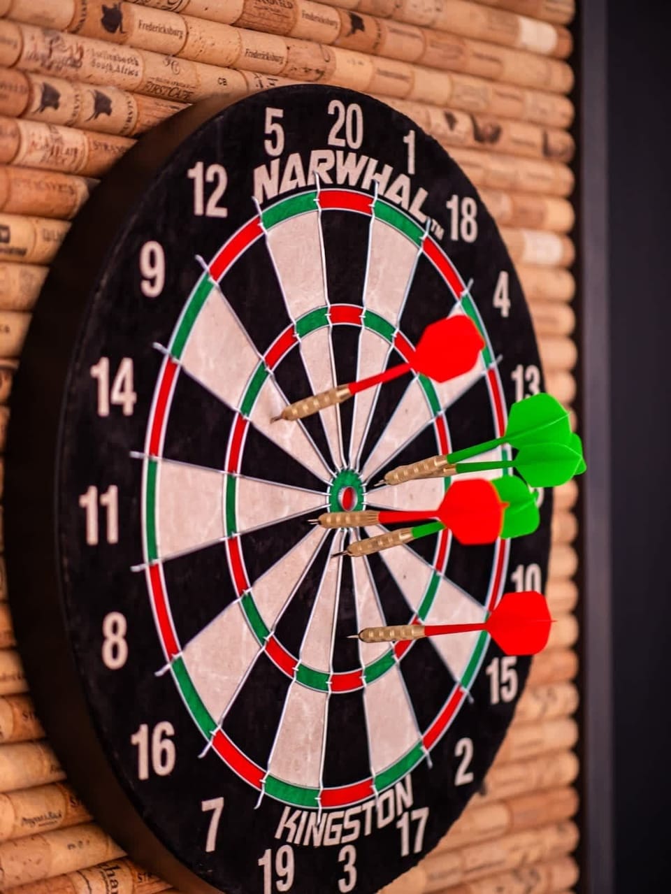   Nailed it!  This Narwhal dartboard is calling my name.  Ready to aim for the bullseye! #DartGame