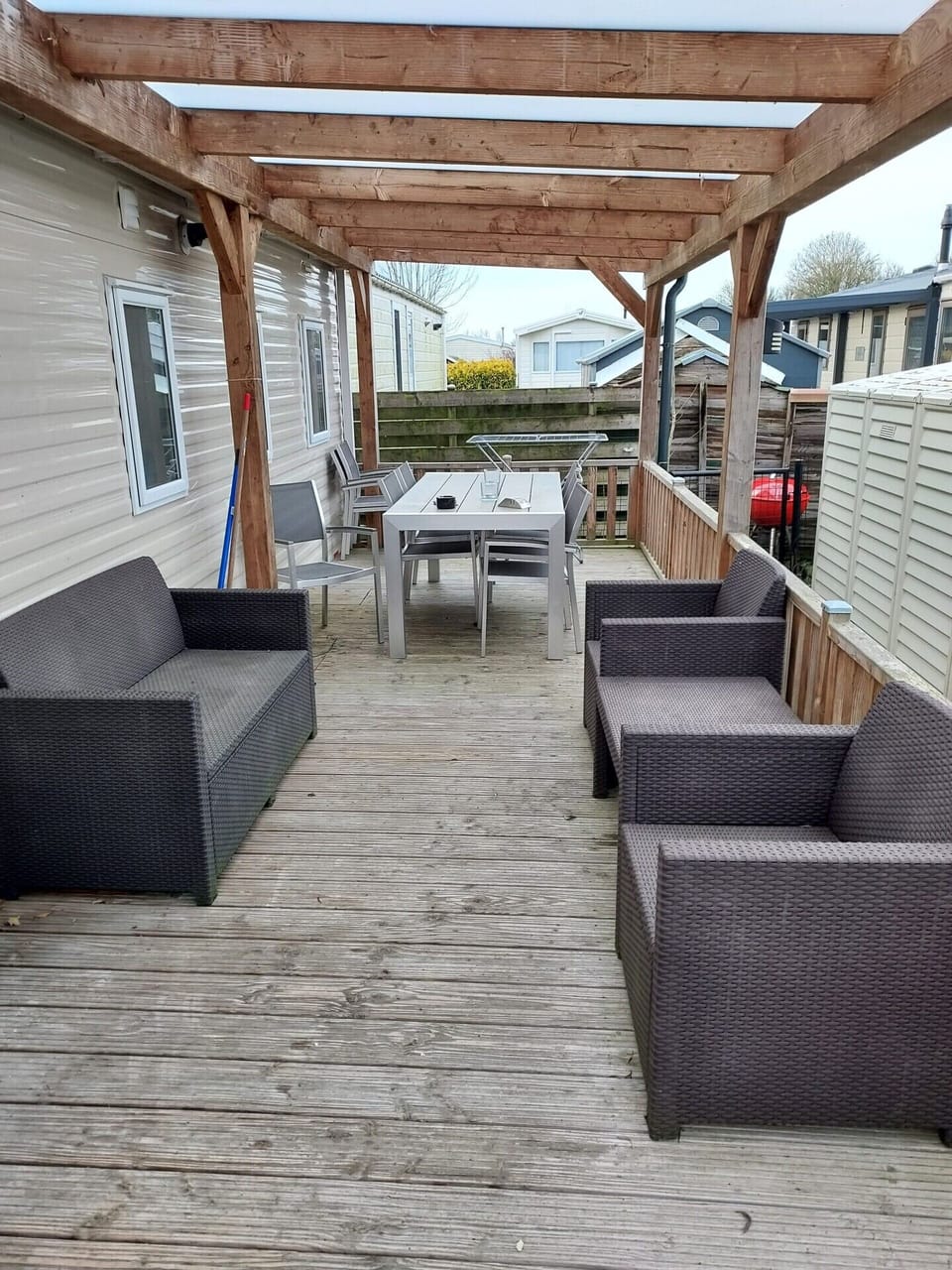 Covered terrace