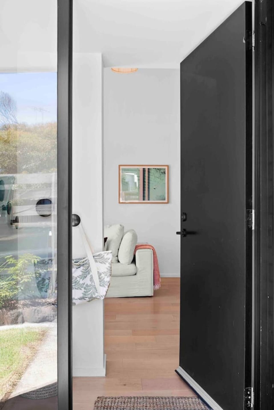 🚪 Private entrance with clean and welcoming interior