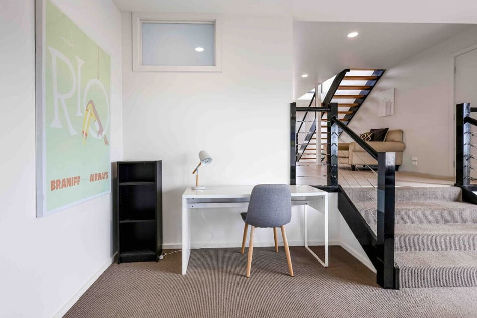 🏡 Multi-level interior with modern open design