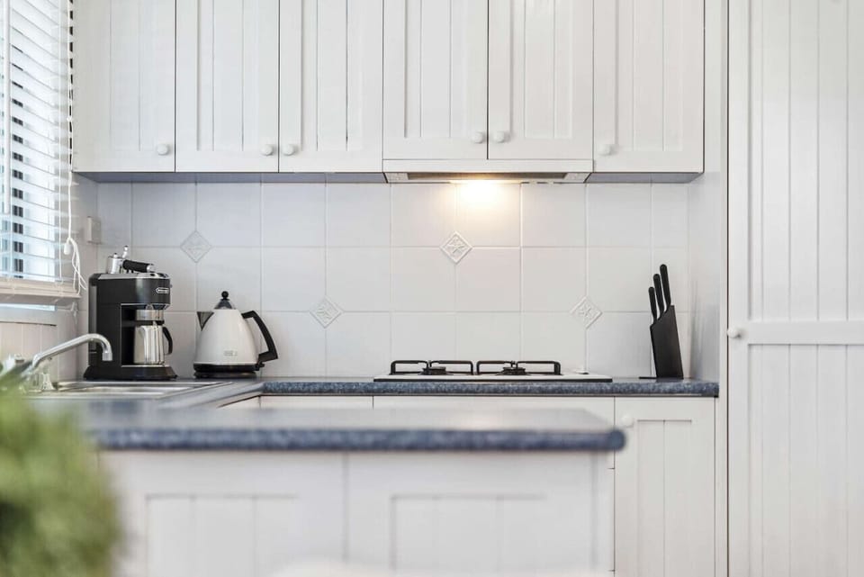 ☕ Kitchen coffee station with machine and essentials for your morning brew