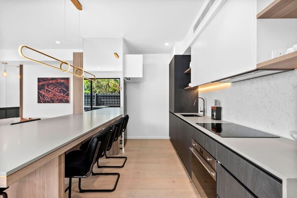 Stunning kitchen with European appliances