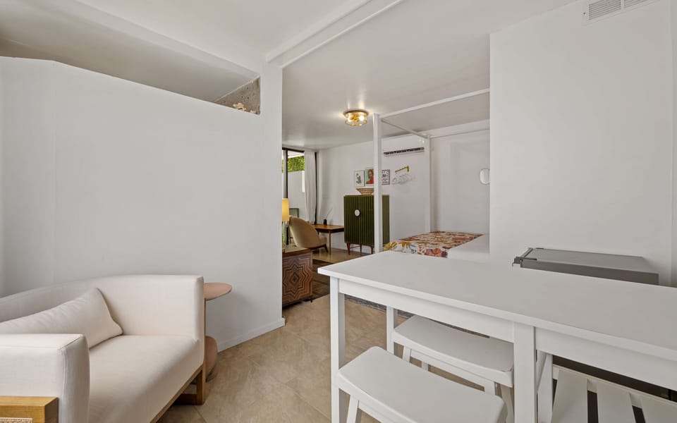 The perfect space for relaxing after a day on the beach.