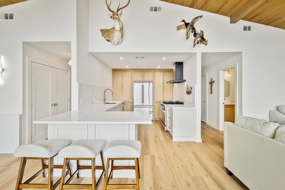 Fully equipped kitchen