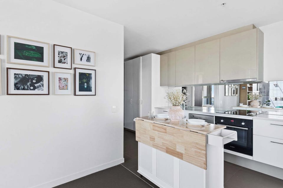 A kitchen & dining.