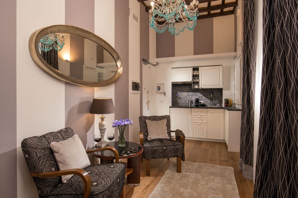 Premium One Bedroom Apartment | Living area