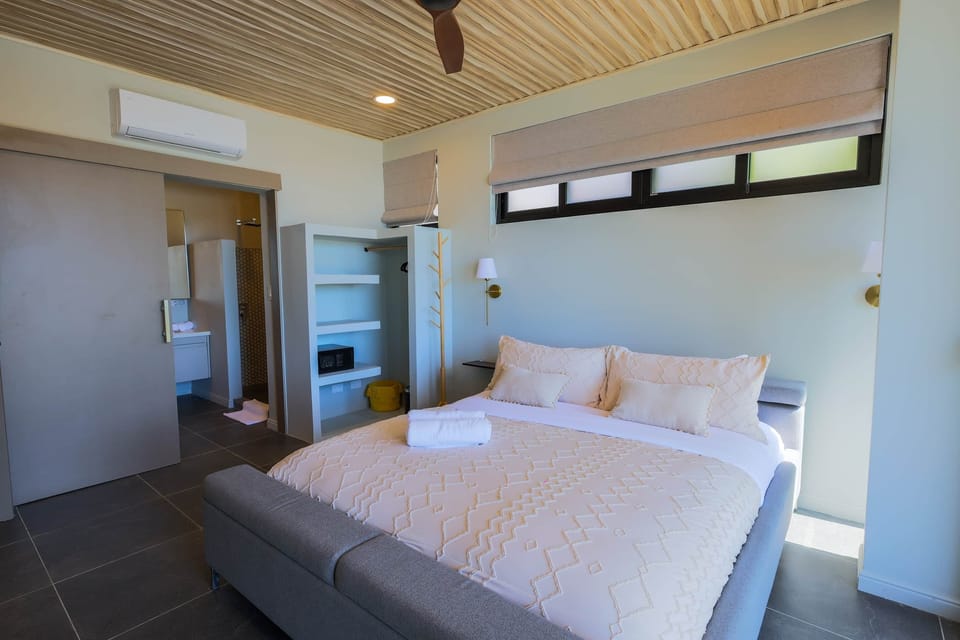 Master bedroom with private  bathroom