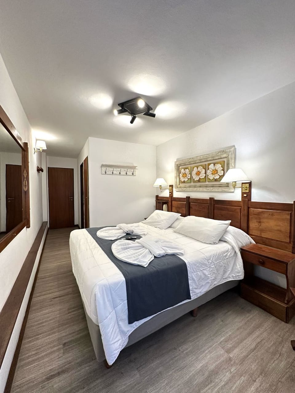 Superior Double Room, Mountain View | In-room safe, desk, laptop workspace, iron/ironing board