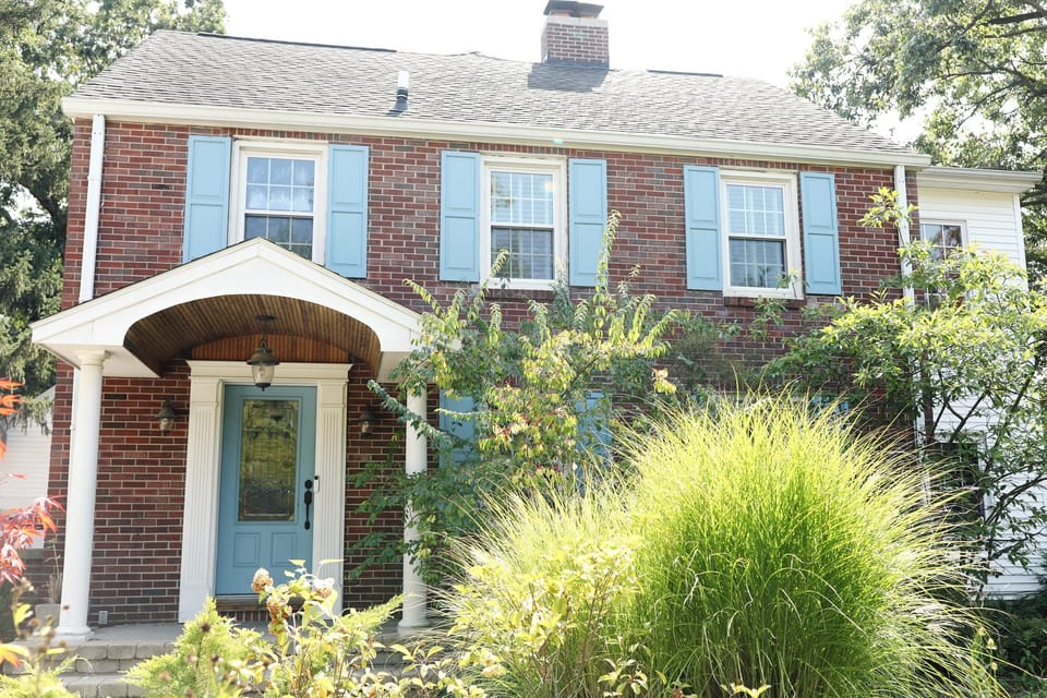 Front of the house