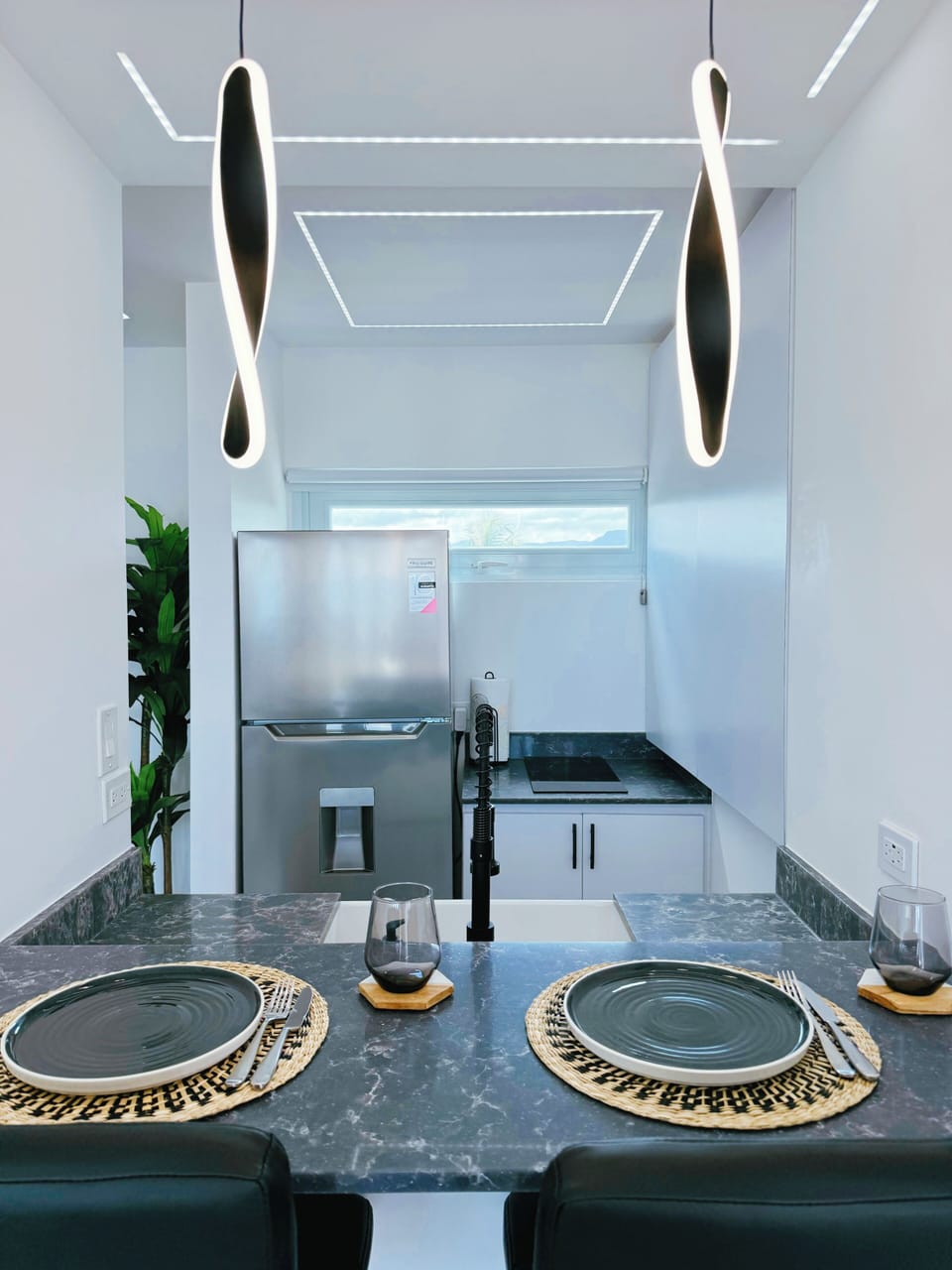 Fully equipped kitchen for your stay.