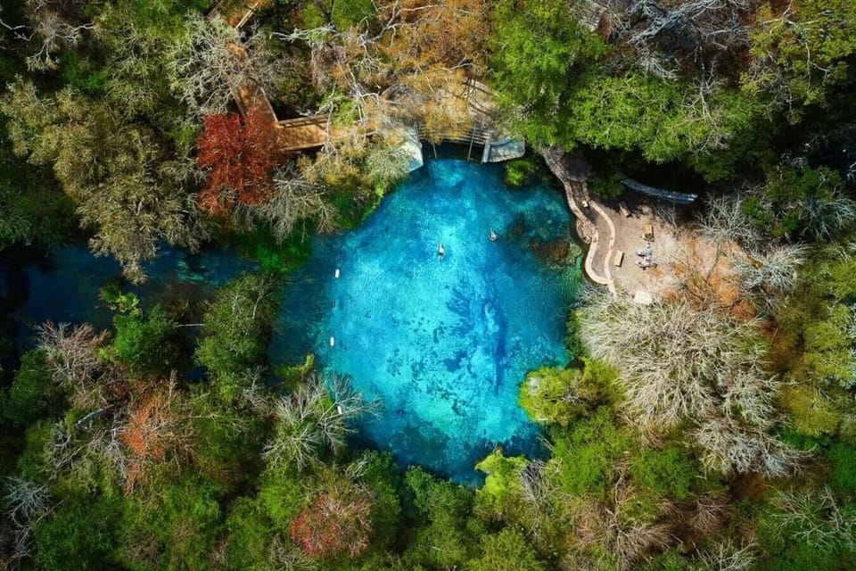 Itchenuknee springs 35 mins Driving