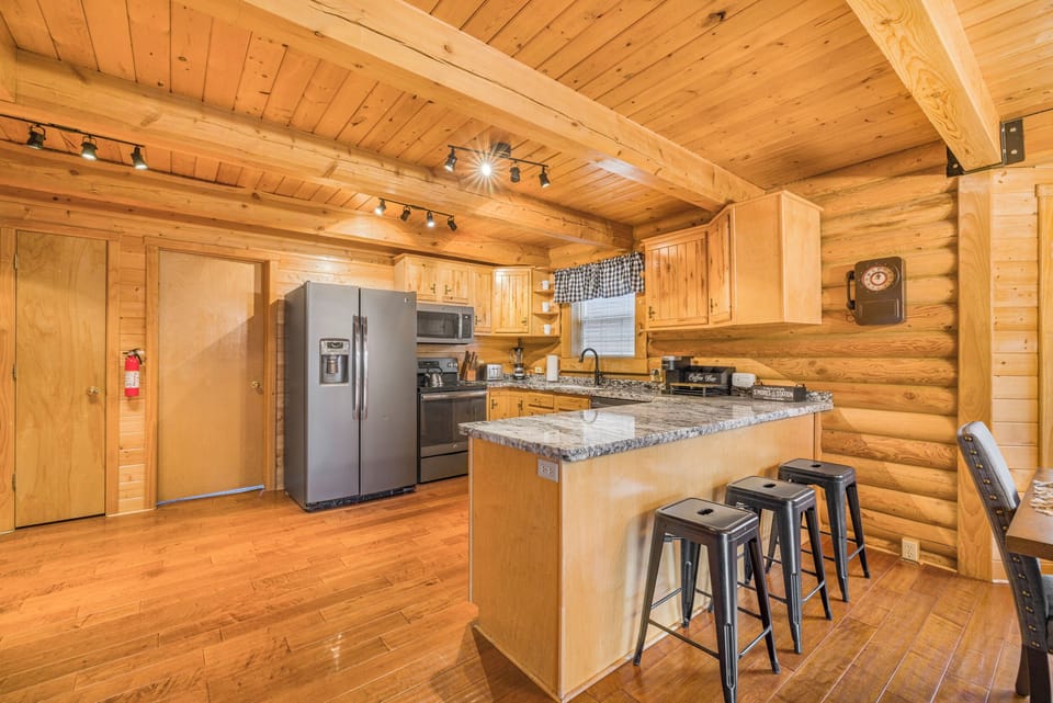 Cook up a feast in our fully equipped kitchen