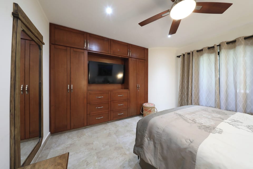 Bedroom (Queen) with Closets and Flat Screen TV