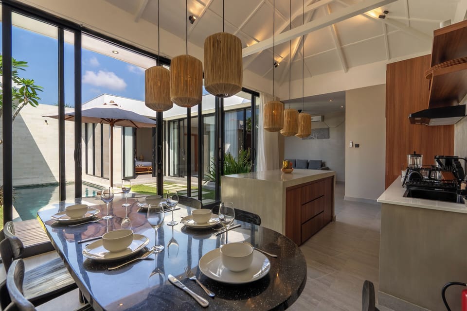 Villa, 3 Bedrooms | Private kitchen | Fridge, toaster, blender, freezer