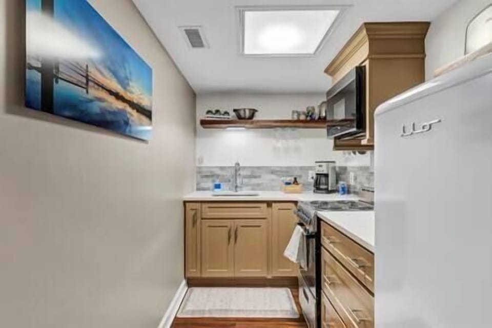 Custom kitchen cabinetry with right sized appliances