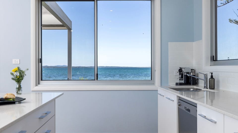 Foreshore Bliss | Water views | Kitchen | Coffee pod machine | Dishwasher