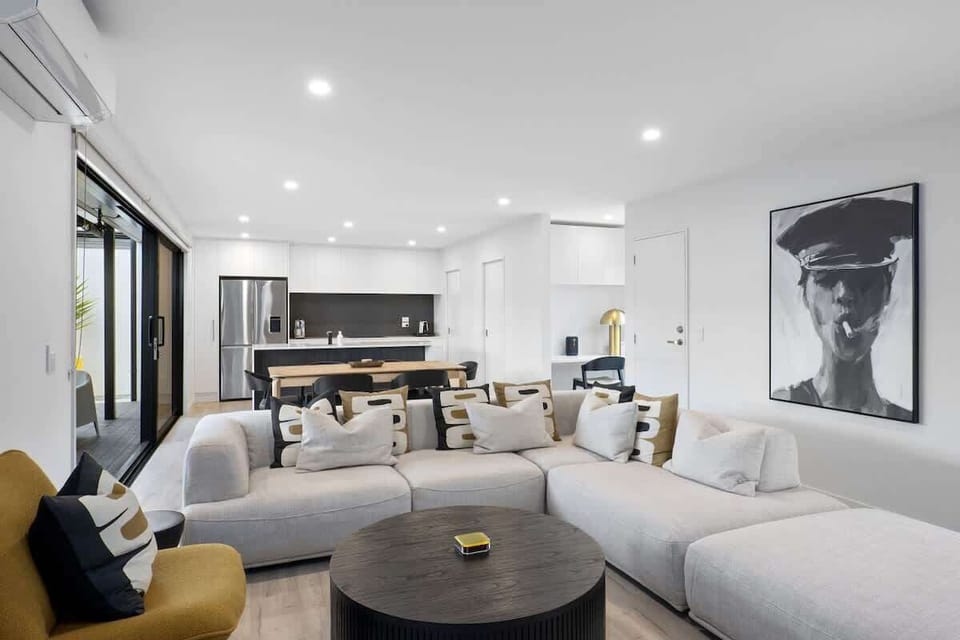 Open plan living area