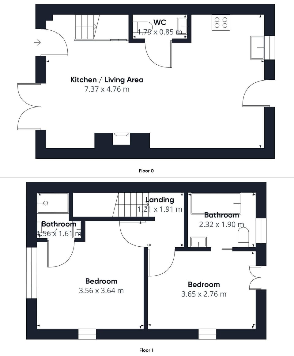 House | 2 bedrooms