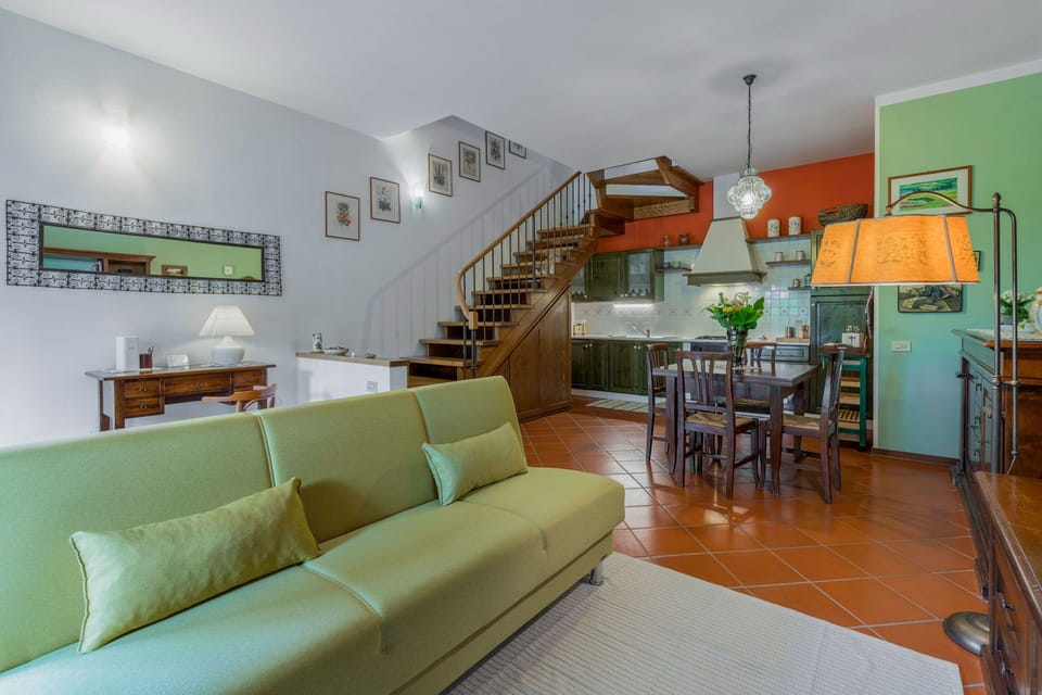 House, Balcony, Hill View | Living area | 32-inch Smart TV with cable channels, stereo