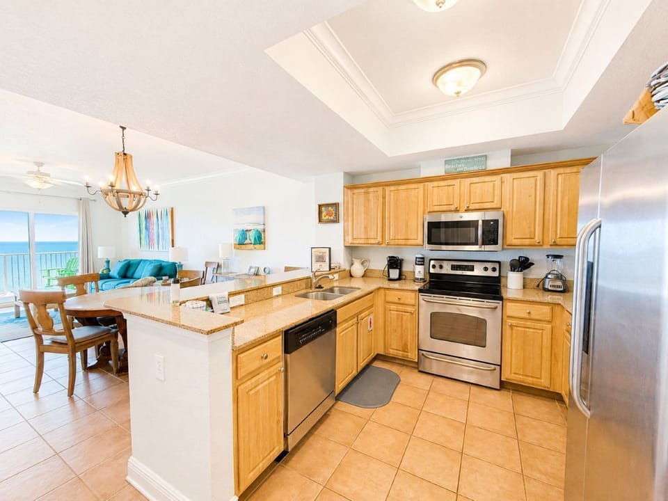 Crystal Shores West 905 Fully Equipped Kitchen