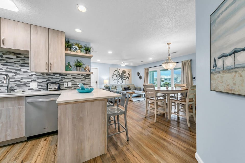 Kitchen and dining