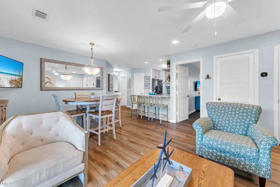 Spacious and open