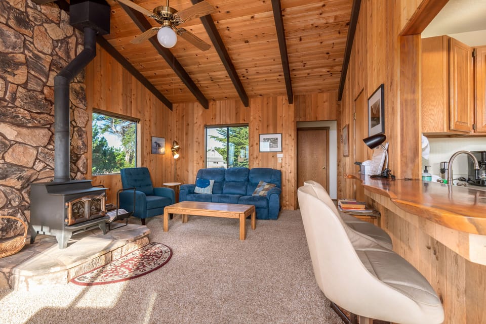 Cozy living room seating