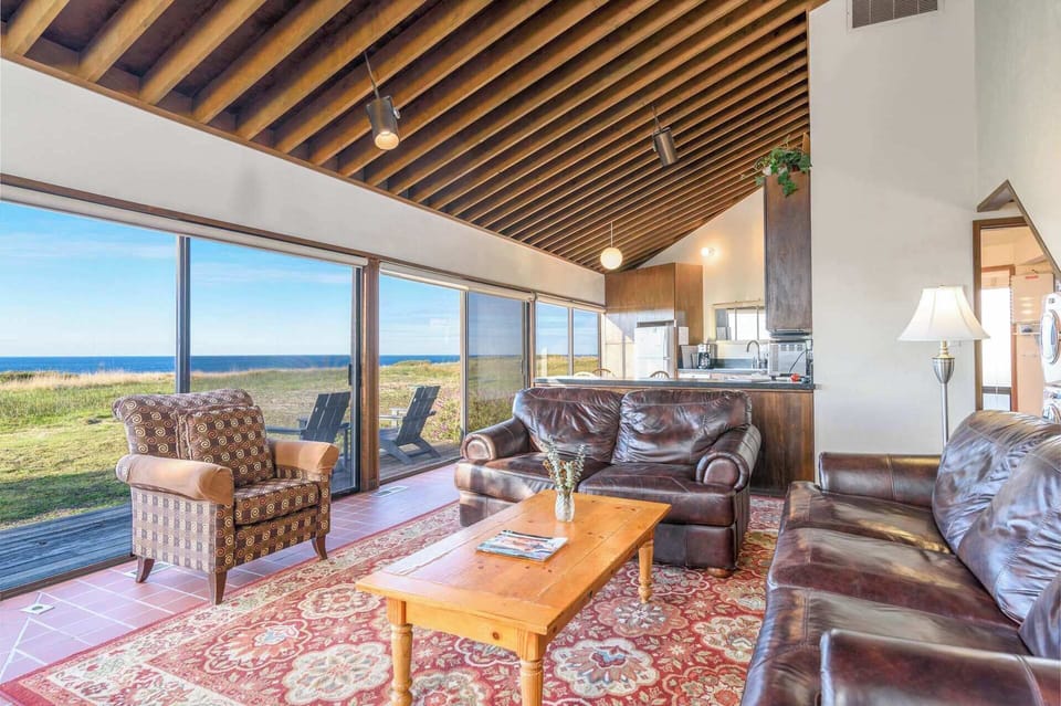 Comfortable seating in the living room for you and your guests