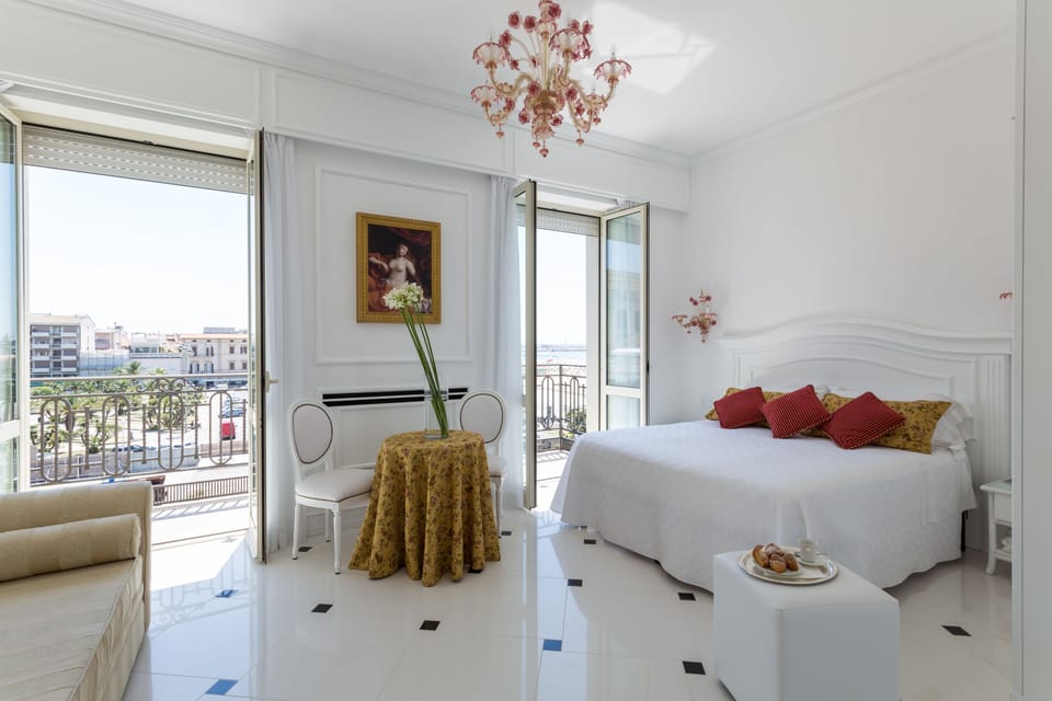 Exclusive Double Room, Balcony, Partial Sea View | View from room