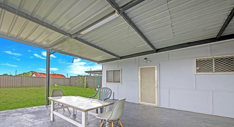 Private outdoor area for relaxing