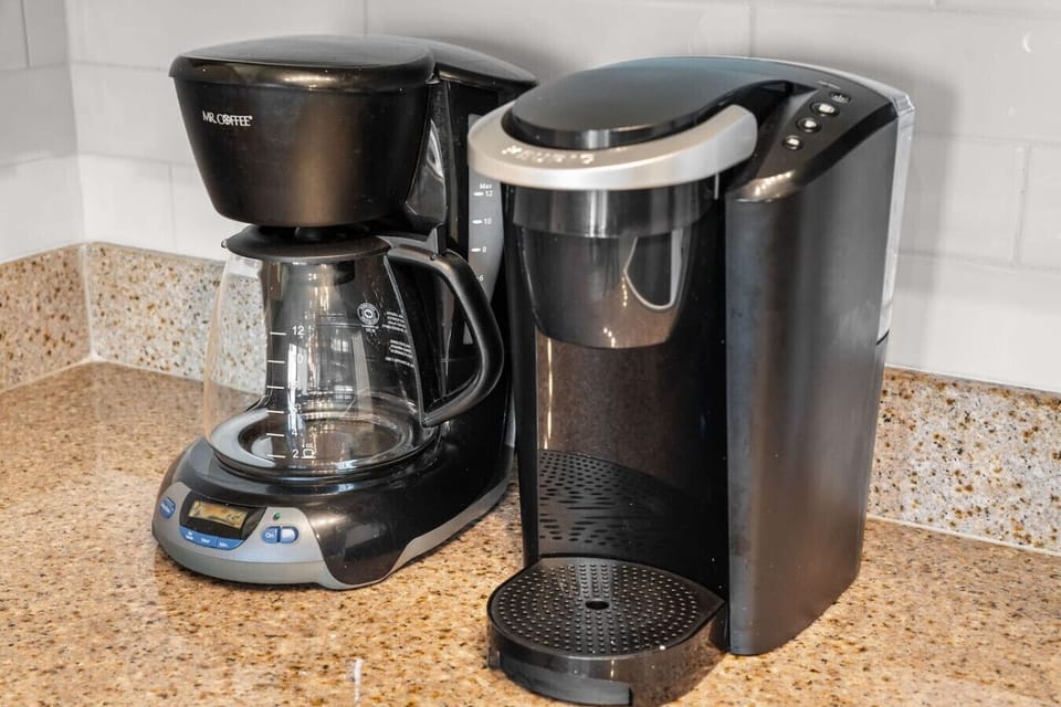 Keurig Machine and Drip Coffee Maker