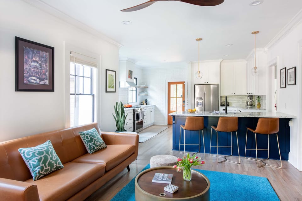 Living Room & Kitchen