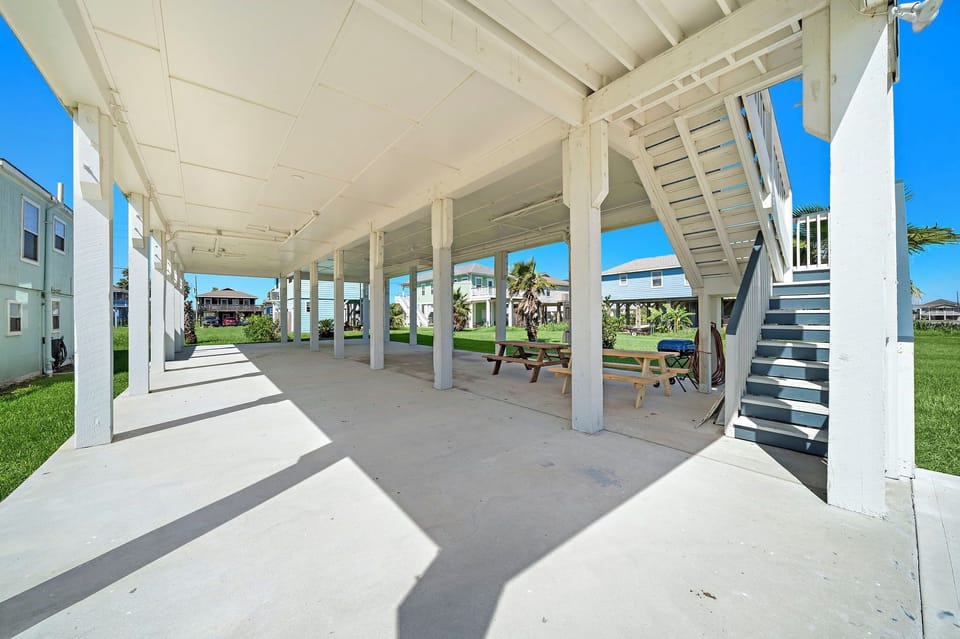 Ground Level Patio & Covered Parking